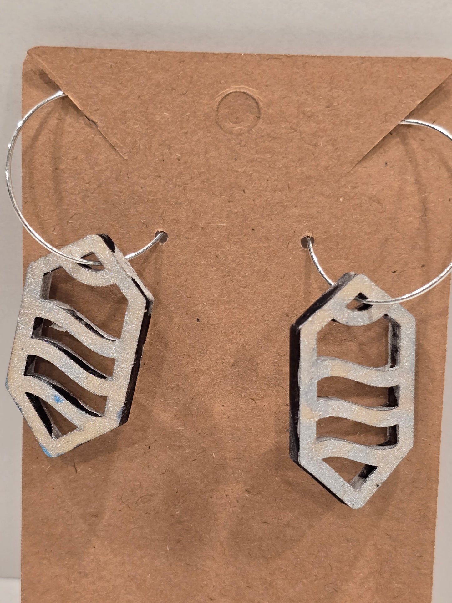 Laser Engraved Earrings