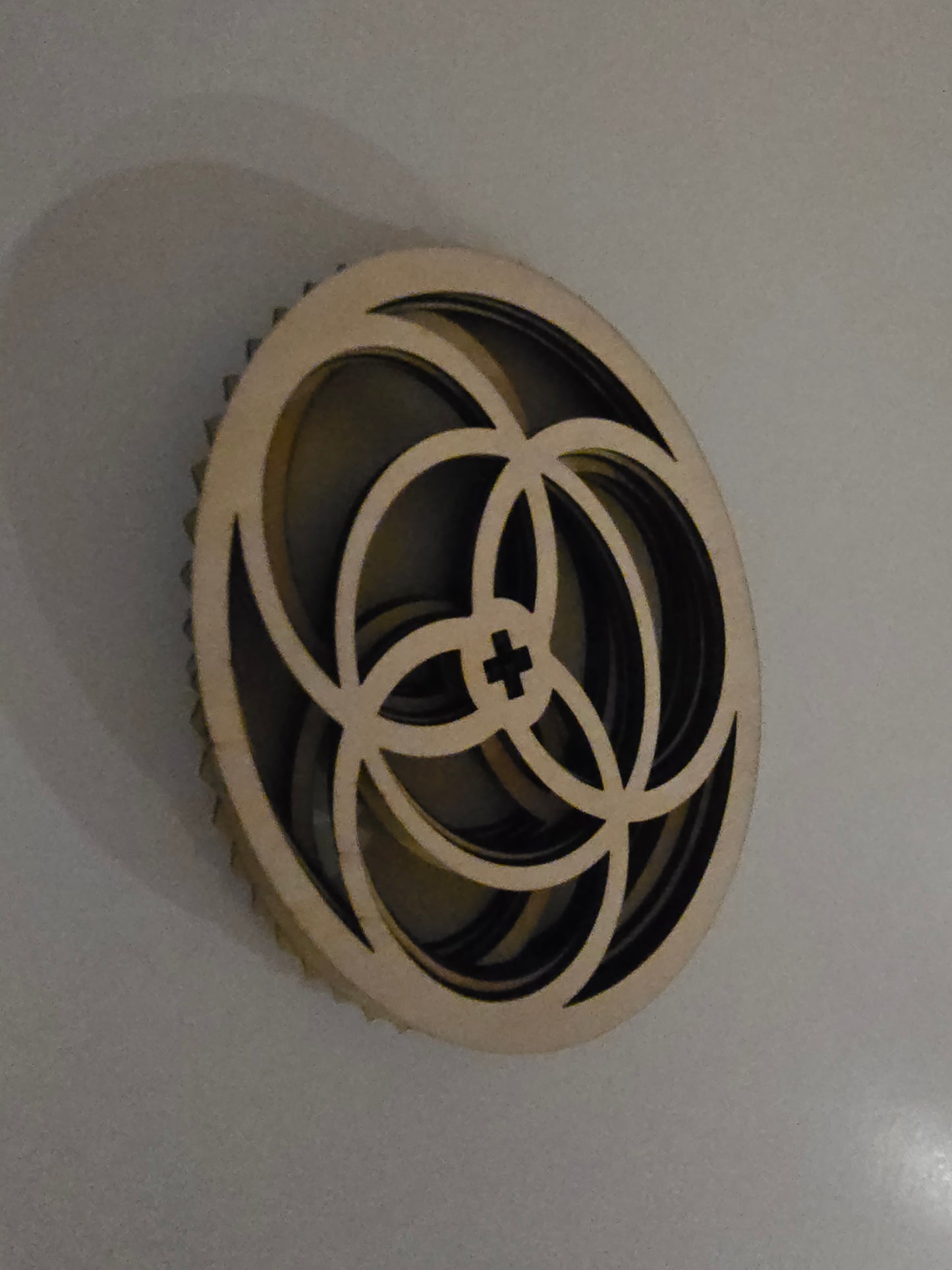 3 Layer Laser Cut Infinity Symbol Coasters