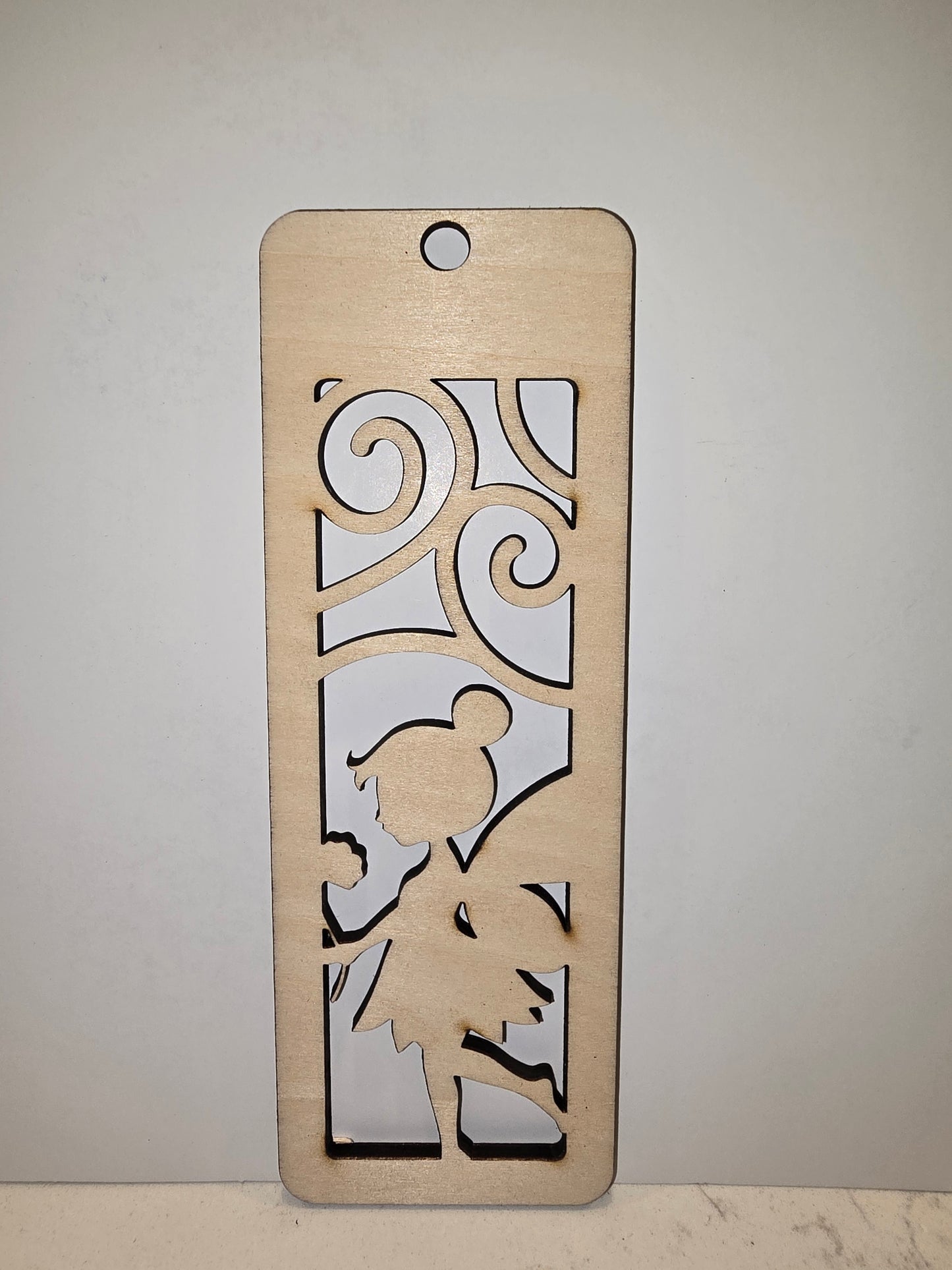 Laser Cut Tinker Bell Bookmark - Enchanted Reading Companion