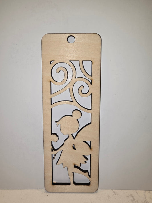 Laser Cut Tinker Bell Bookmark - Enchanted Reading Companion