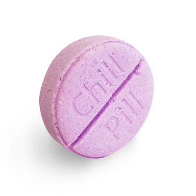 Chill Pill Bath Bomb - Essential Oil Aromatherapy (5 oz)