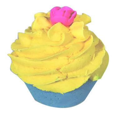 Cupcake Bath Bomb with Bubble Frosting (5 oz)