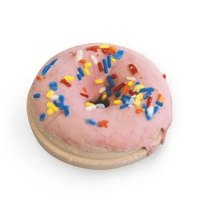 Frosted Donut Shaped Bath Bomb -  (4 oz)