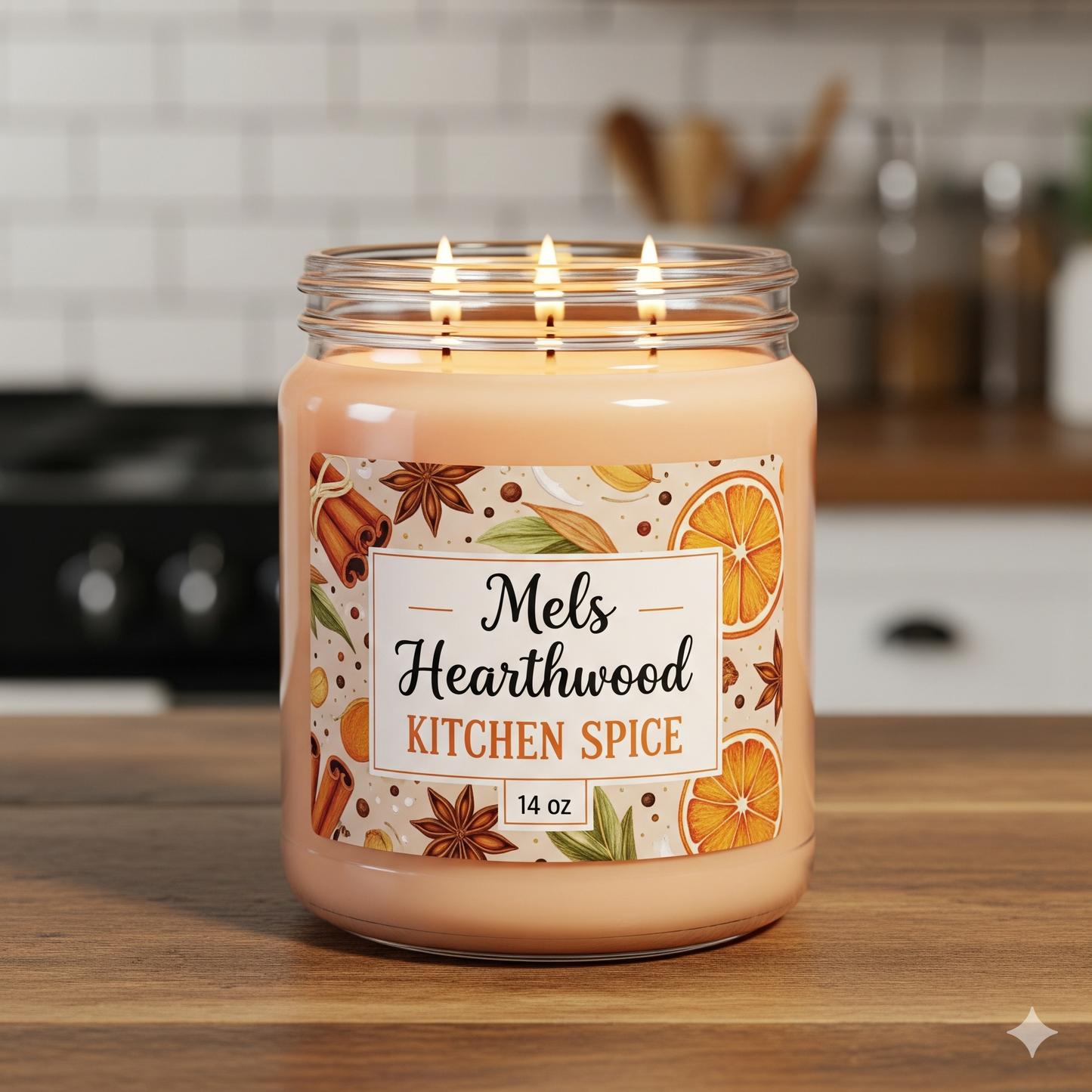 Kitchen Spice 3 Wick Candle - 14 oz