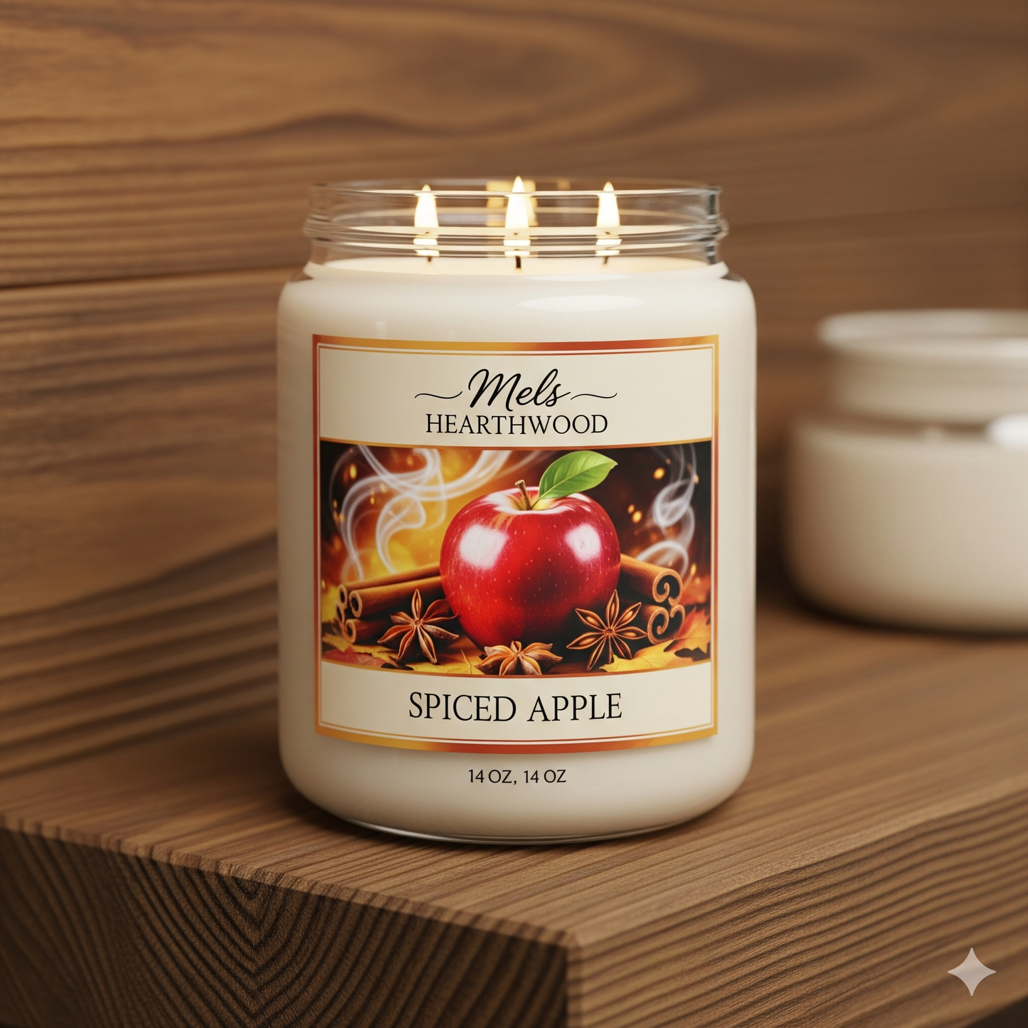 Spiced Apple - 14 oz 3-Wick Candle