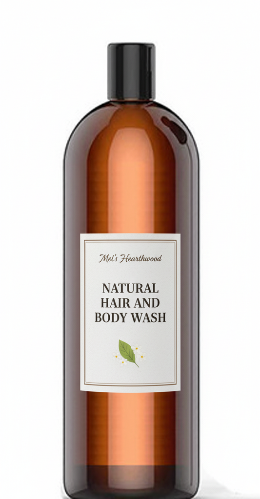 Natural Hair and Body Wash - 16 oz Bottle (22 Scent Options Available)