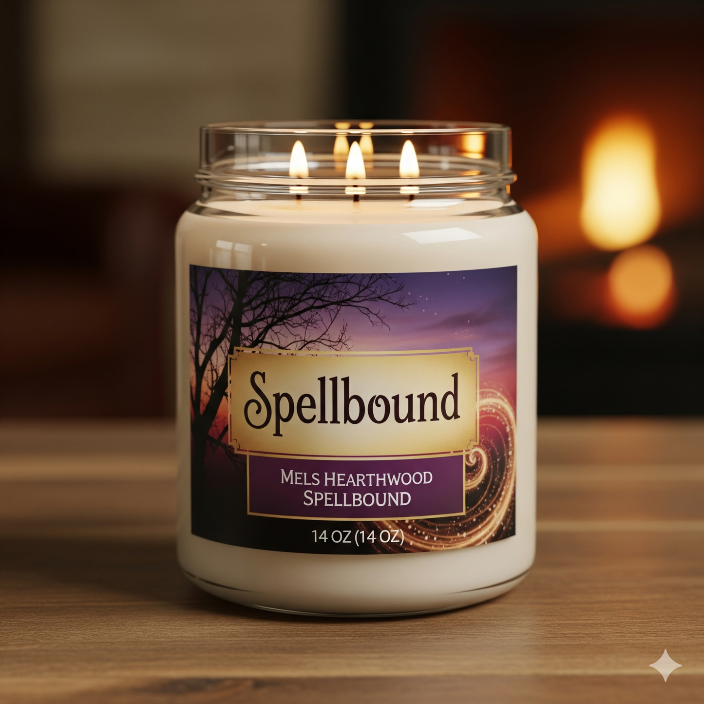 Spellbound 3 Wick Candle - 14 oz