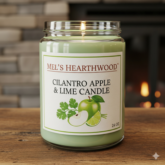 Cilantro Apple & Lime - 24 oz 2-Wick Paraffin Jar Candle