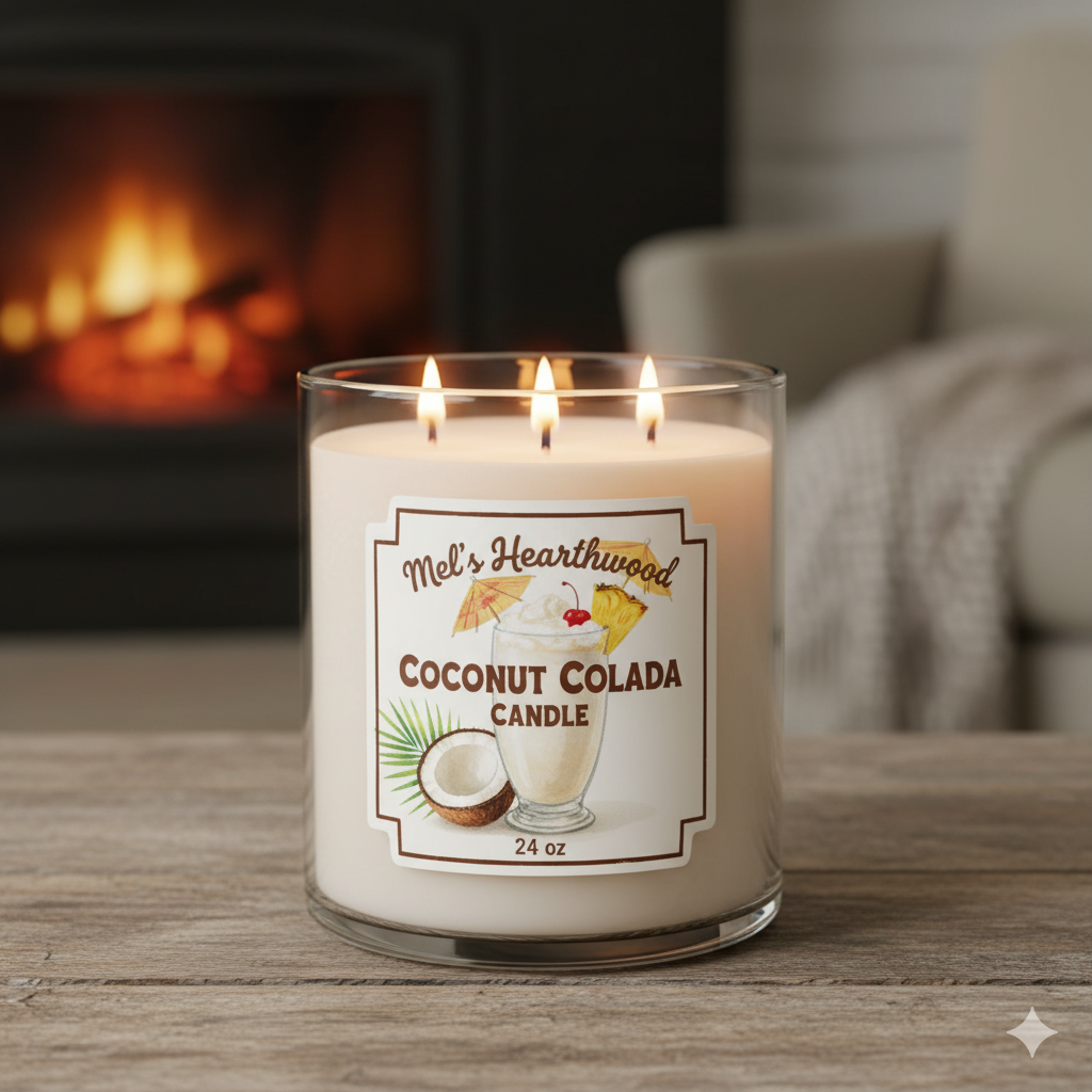 Coconut Colada 24oz 2-Wick Jar Candle
