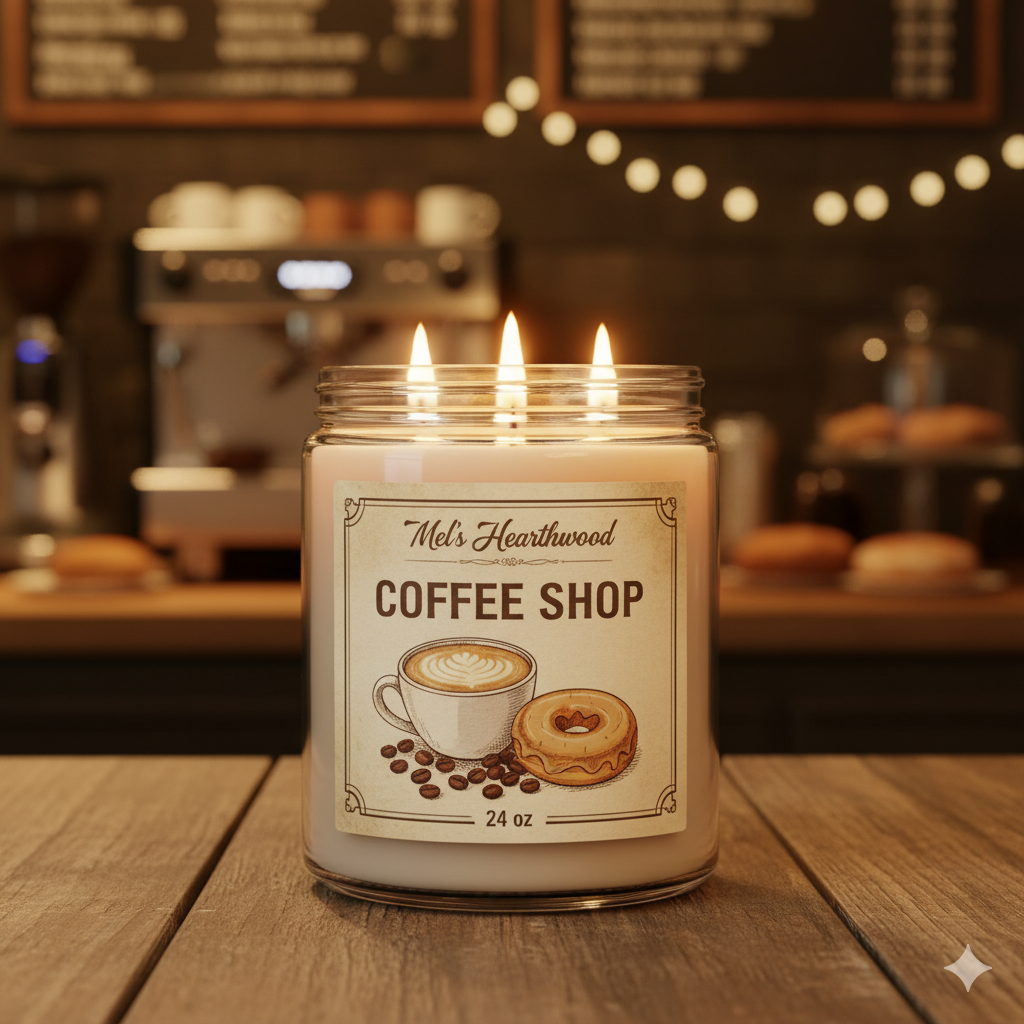 Coffee Shop 24oz 2-Wick Jar Candle