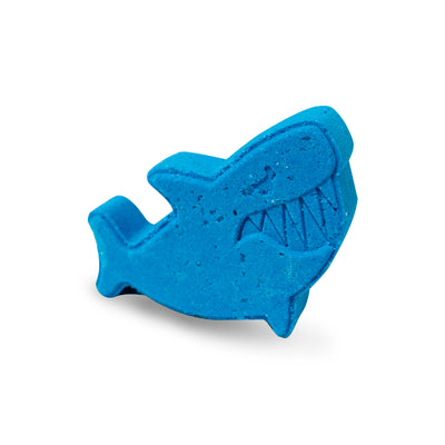 Blue Raspberry Shark Shaped Bath Bomb (4 oz)
