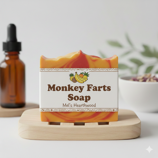 Monkey Farts Bar Soap
