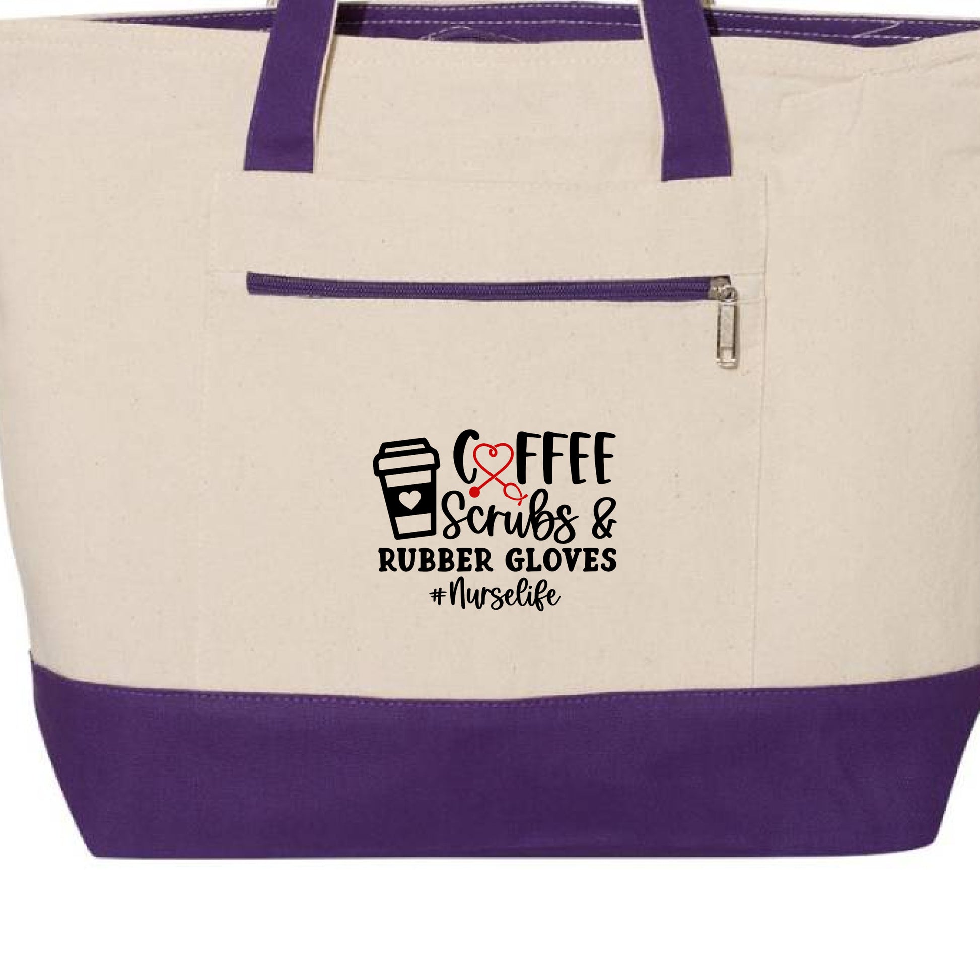 Natural/ Purple - FRONT