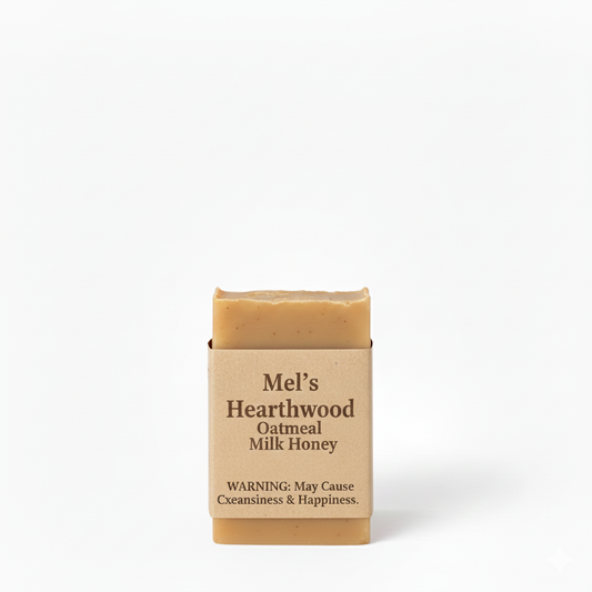 Oatmeal Milk & Honey Bar Soap - Handcrafted with Ground Oatmeal Exfoliant